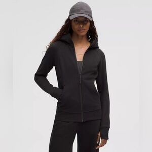 Women’s Black Zip-Up Hoodie Sweater